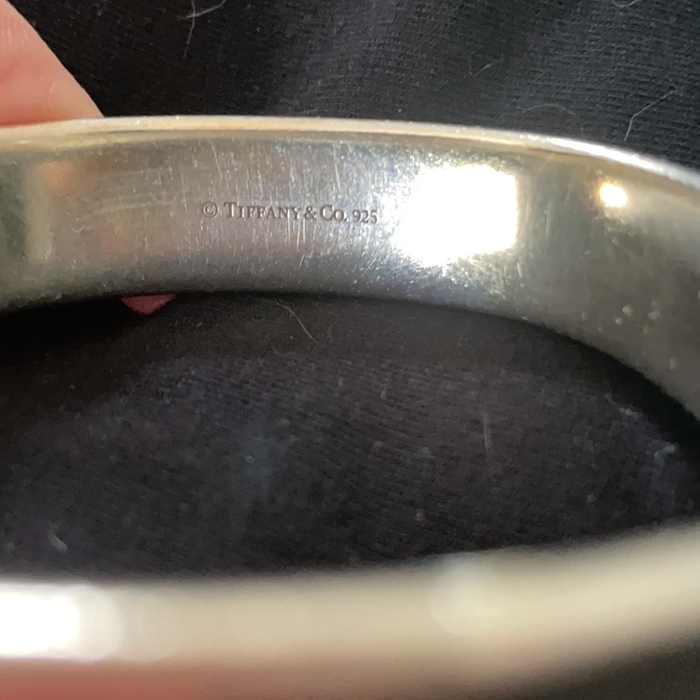 Authentic Tiffany Square Bangle Bracelet - image 3